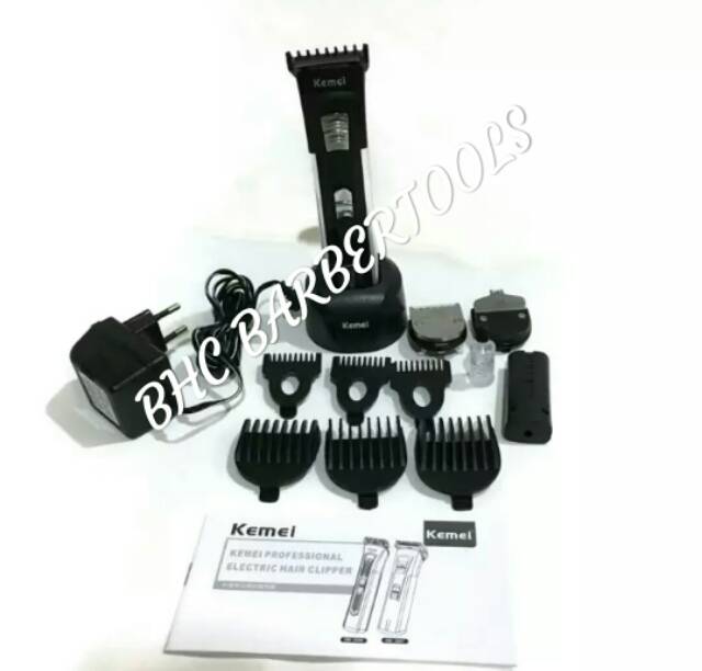 Mesin alat pencukur rambut hair clipper charger chas bulu jenggot kumis anak bayi balita portable — foto 2