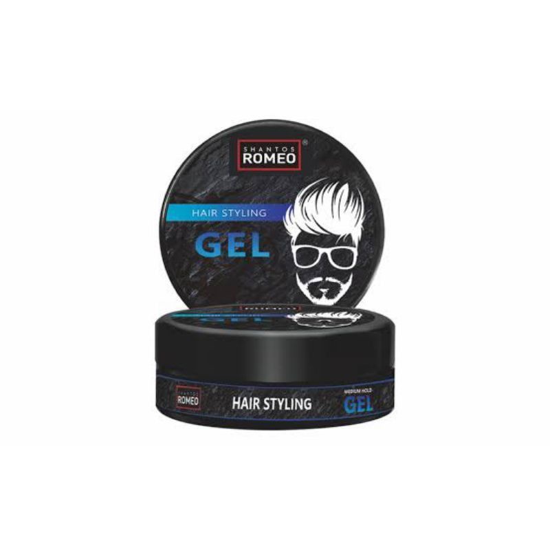 SR POMADE HAIR STYLING GEL POT 75GR ORIGINAL BPOM / POMADE OIL WATTER WAX CLAY GEL BASED — foto 3