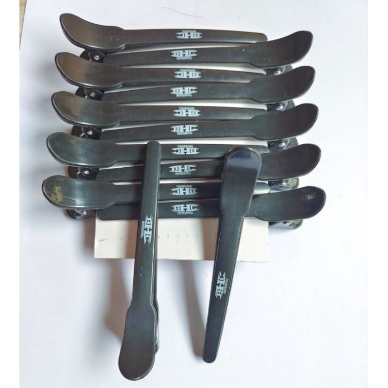 BHC HAIR CLIP Jepit Rambut 1 Pack Isi 12 pcs Jepitan Rambut / Penjepit Rambut Untuk Parting Barbershop/ Hair Clip — foto 2