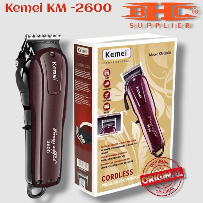 Original Hair Clipper Mesin Pencukur Rambut Wireless Elektrik Tanpa Kabel BARBER SALON DLL — foto 4