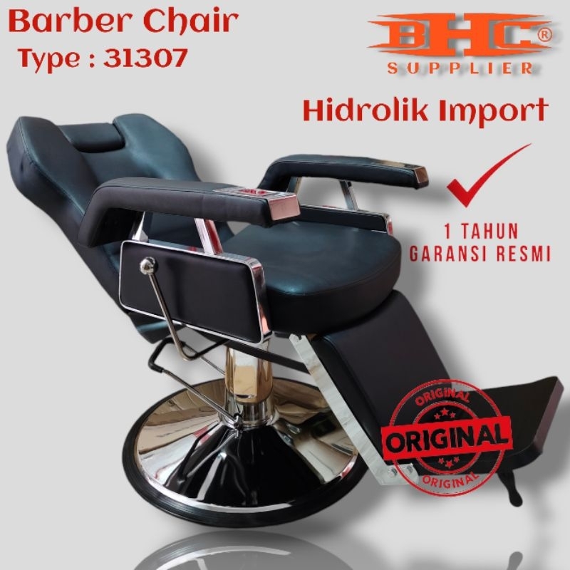 Kursi barbershop hidrolik premium pangkas gunting potong rambut barber shop BISA naik turun — foto 7