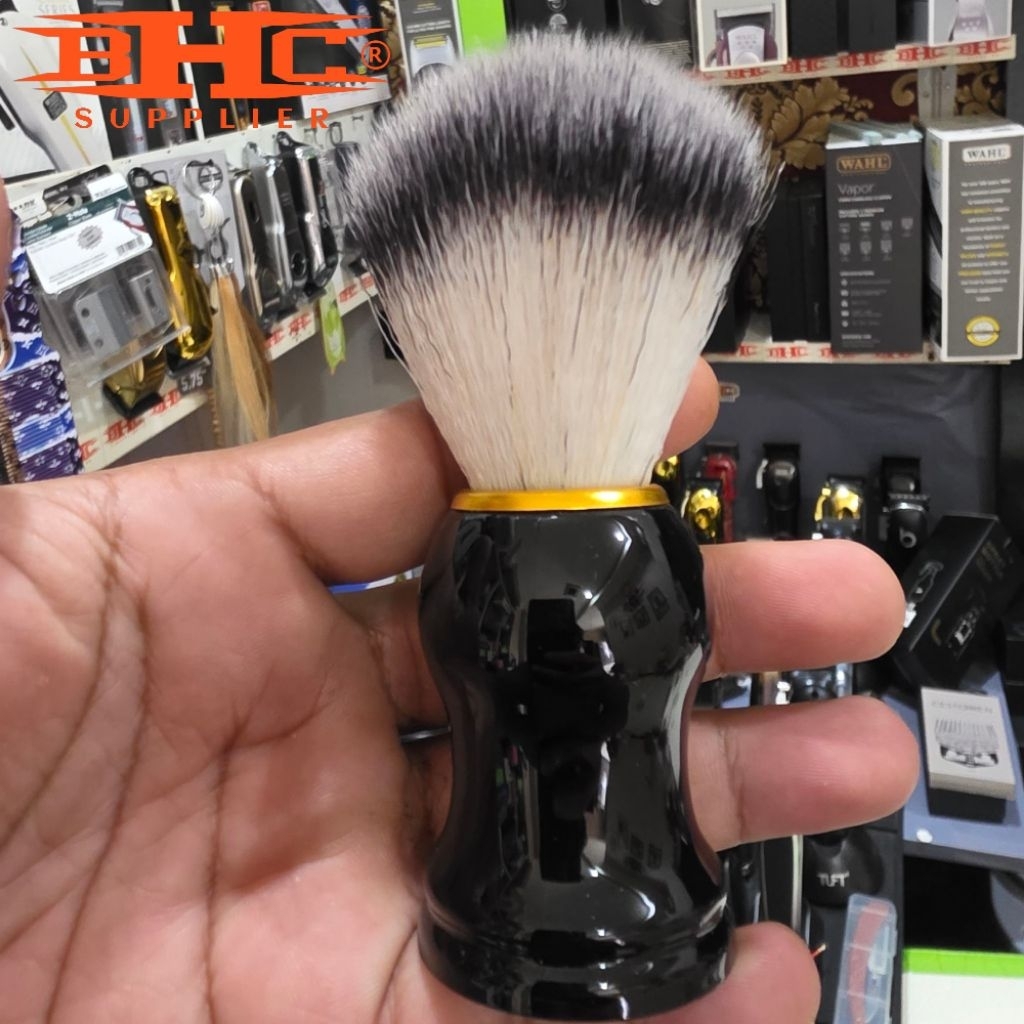 Shaving Brush Premium Kuas Sabun Kuas Pangkas Rambut Barbershop — foto 3