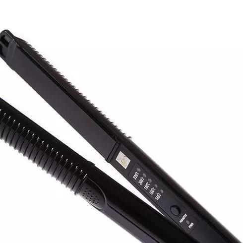Catokan Rambut KM 2139 2 in 1 Straight Hair Curly Hair / Pelurus Rambut Instan Pria Wanita — foto 6