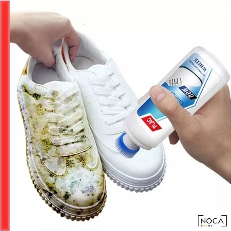 PLAC Jenius >> Pemutih & Pembersih Sepatu/ Semir Pemutih Ajaib/ Pemutih & Pembersih Sepatu