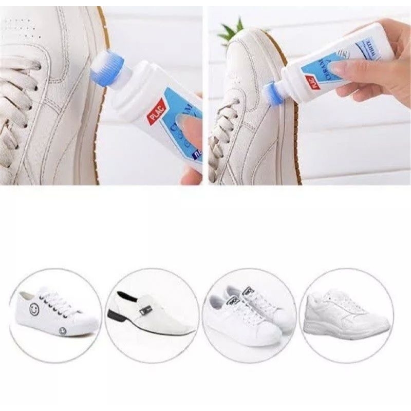 PLAC Jenius >> Pemutih & Pembersih Sepatu/ Semir Pemutih Ajaib/ Pemutih & Pembersih Sepatu — foto 3
