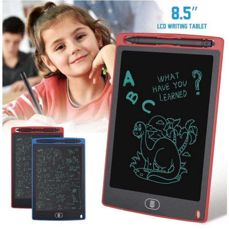 LCD Drawing Writing Tablet Anak dan Dewasa 8.5" | Papan Tulis Gambar digital mainan anak pintar — foto 2