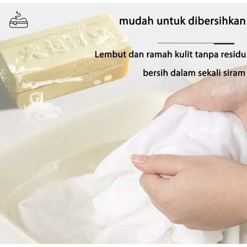 Sabun Batang Ajaib 200gr Penghilang Noda Membandel Pada Pakaian Baju Kaos Sepatu Dan Lainya Noda Tinta Kotor Cat — foto 3