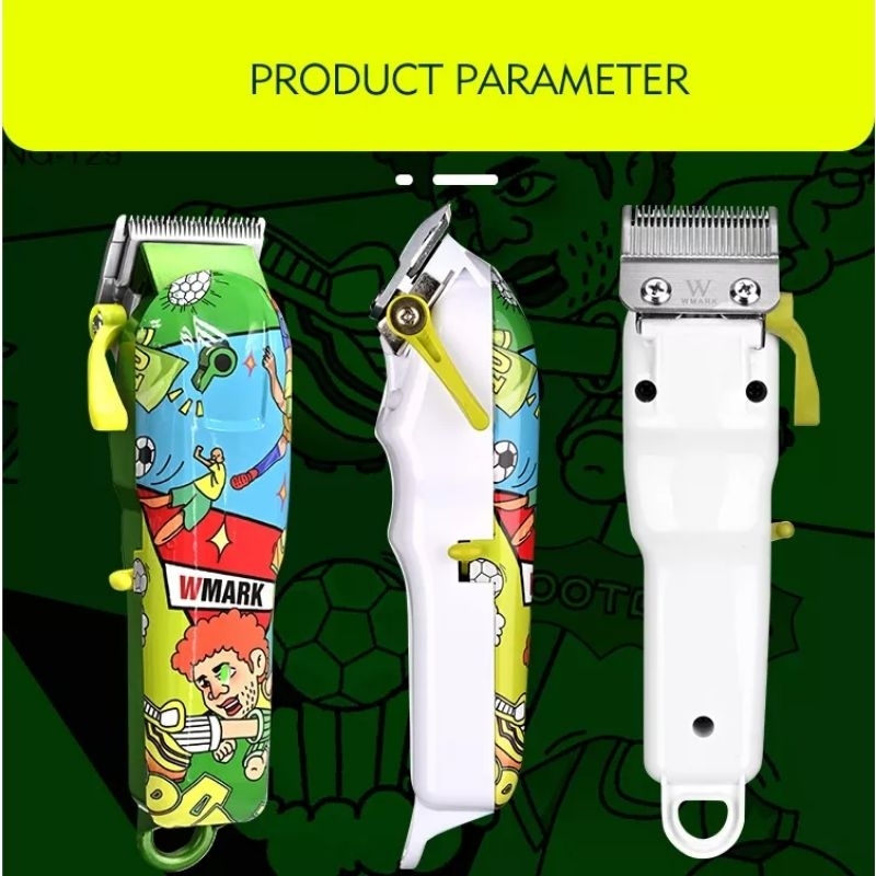 Wmark NG 129 Hair Clipper Original 7300rpm Mesin Cukur Rambut — foto 3