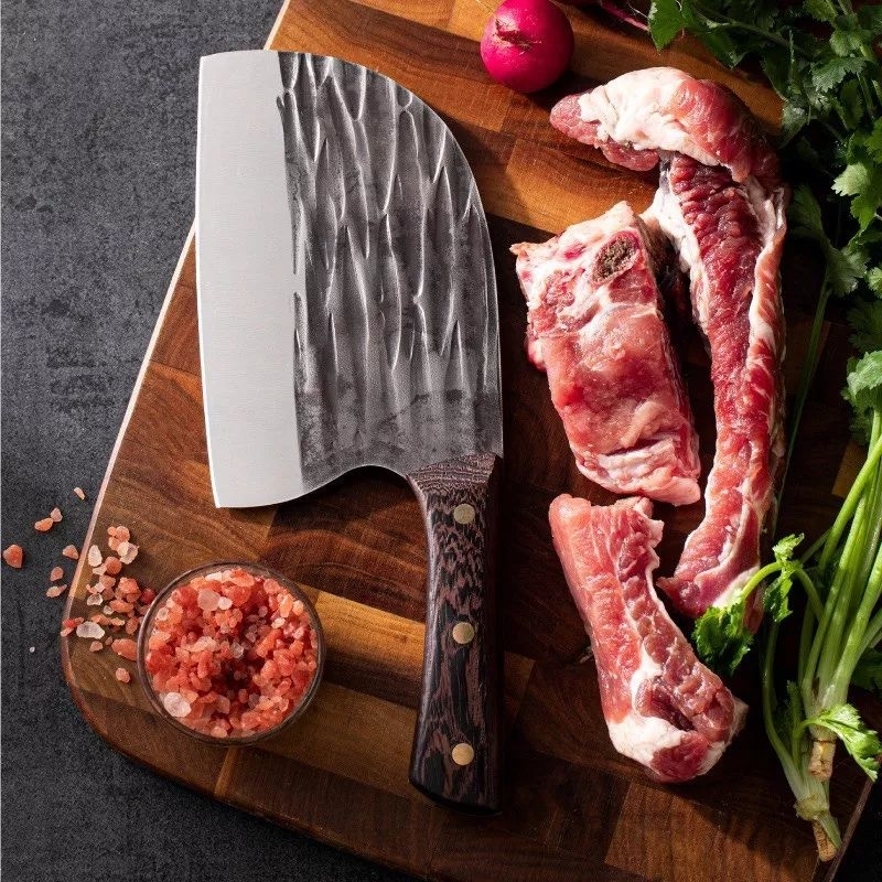 JAPANESE SUPER KNIFE Pisau Dapur Pisau Daging Pisau Pemotong Daging Knife Japan Anti Karat — foto 3