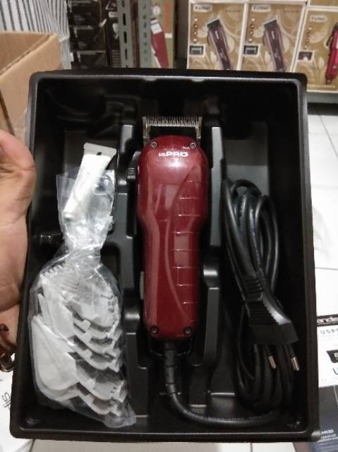 CLIPPER ANDIS usPRO ORIGINAL USA MESIN MENCUKUR RAMBUT PANGKAS GUNTING POTONG BARBERSHOP PREMIUM — foto 3