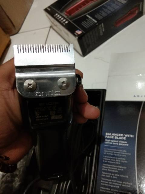 CLIPPER ANDIS usPRO ORIGINAL USA MESIN MENCUKUR RAMBUT PANGKAS GUNTING POTONG BARBERSHOP PREMIUM — foto 5