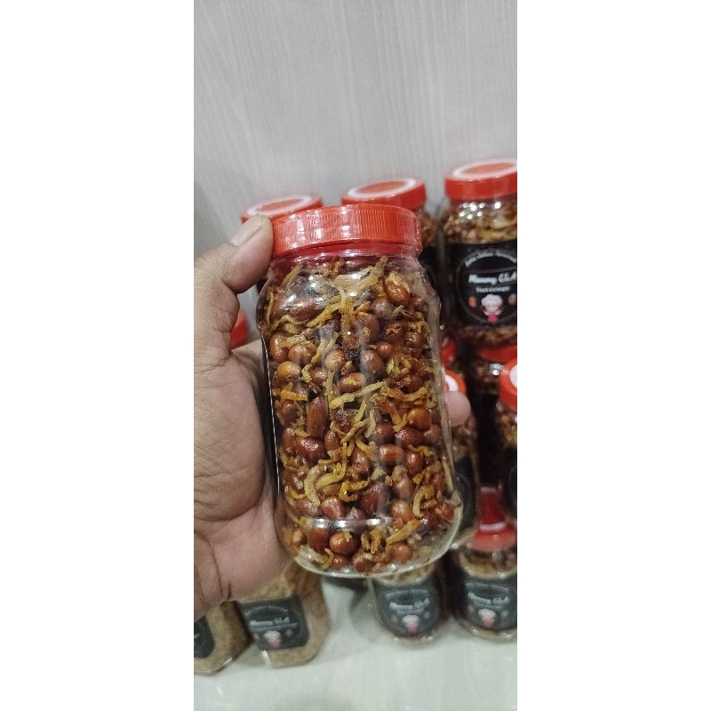 Teri Kacang Balado Kemasan Toples 500ml Home Made UMKM — foto 3