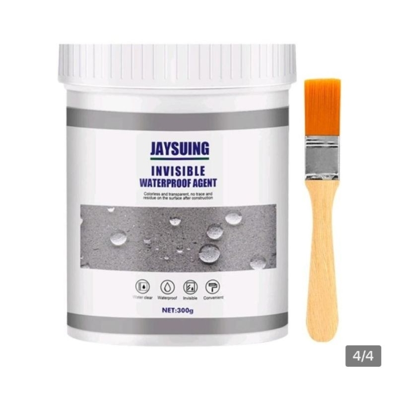 Lem Transparan Anti Bocor 300gr Jaysuing Lem Transparan Cat Anti Bocor Anti Air Waterproof — foto 2