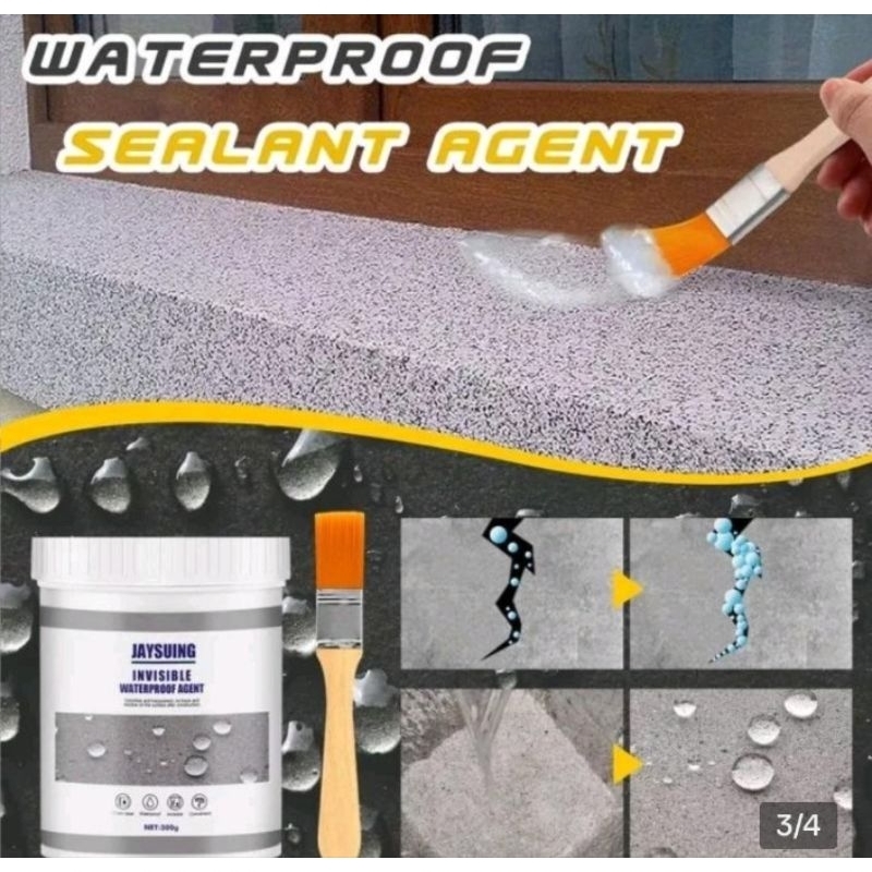 Lem Transparan Anti Bocor 300gr Jaysuing Lem Transparan Cat Anti Bocor Anti Air Waterproof — foto 3