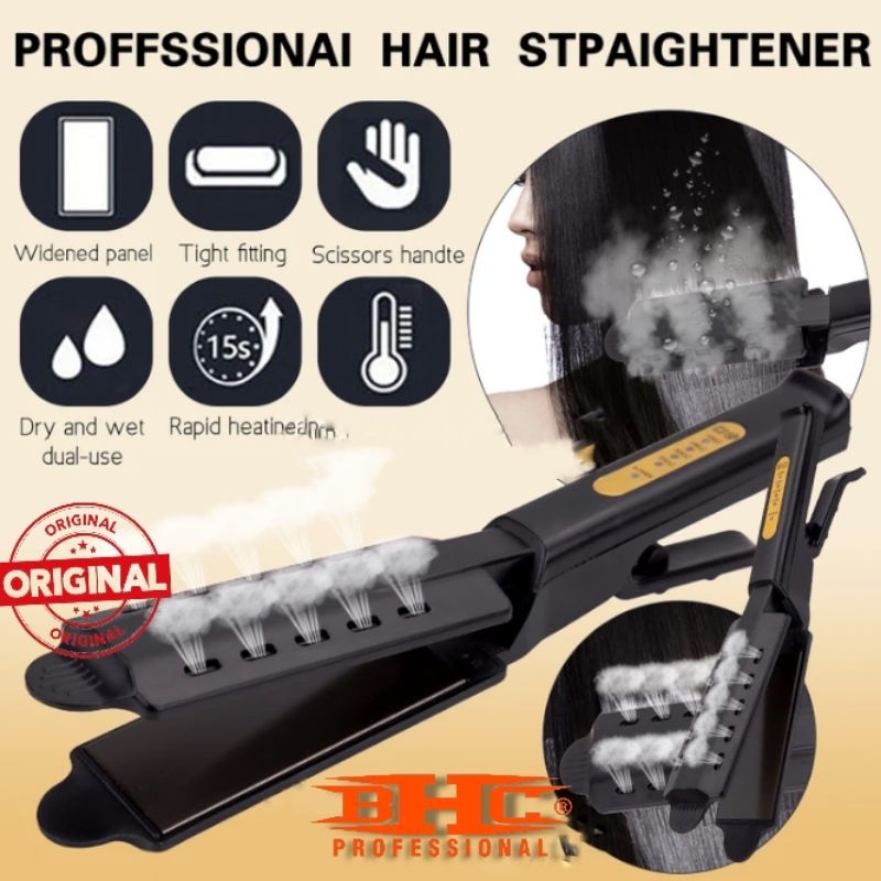 Catok Rambut Ruida Original Staightener Pelurus Rambut Catokan Pencatok Smothing Rebonding Meluruskan Straightener — foto 3