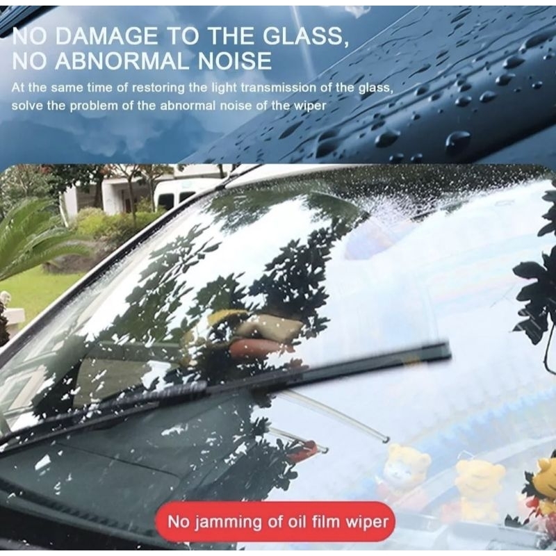 Cairan Pembersih Wiper Kaca Mobil Kilat 150ml - Pembersih Jamur Kaca Mobil 150ml - Cairan Car Glass Oil Film — foto 4