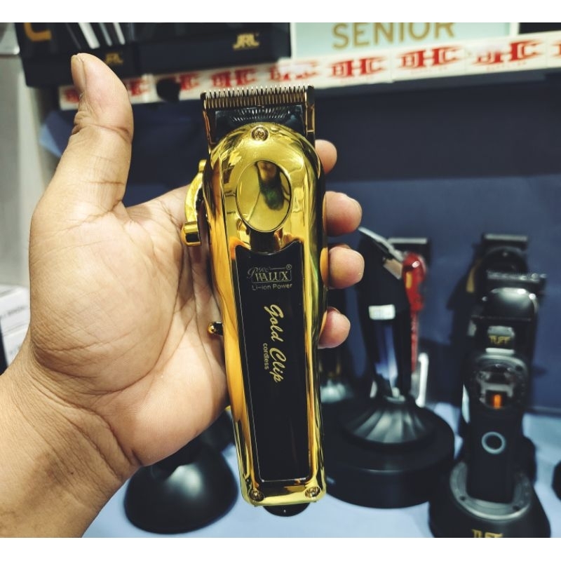 Walux 8102C Hair Clipper Cordless Original Mesin Pencukur Rambut Tanpa Kabel Portable Wireless Merah — foto 2