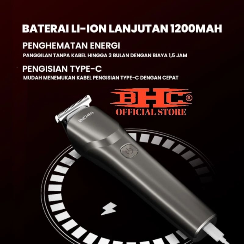 Beardo 2 Hair Clipper Electric Alat Cukur Potong Rambut TYPE C Garansi 1 Tahun Mesin Cukur Rambut Jenggot Kumis Garansi Pabrik — foto 4