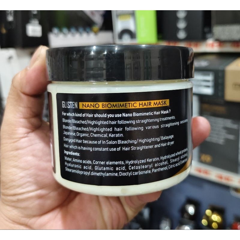 OSYS Glisten Japan Hair Masker 400ml Keratin Mask Rambut Rusak Patah Keratin Treetment Melembutkan Perawatan Haircare Conditioner — foto 3