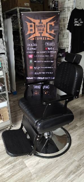 KURSI BARBERSHOP HIDROLIK FREE ONGKIR TO DKI KURSI BARBER SHOP PANGKAS CUKUR RAMBUT 8.5 — foto 7