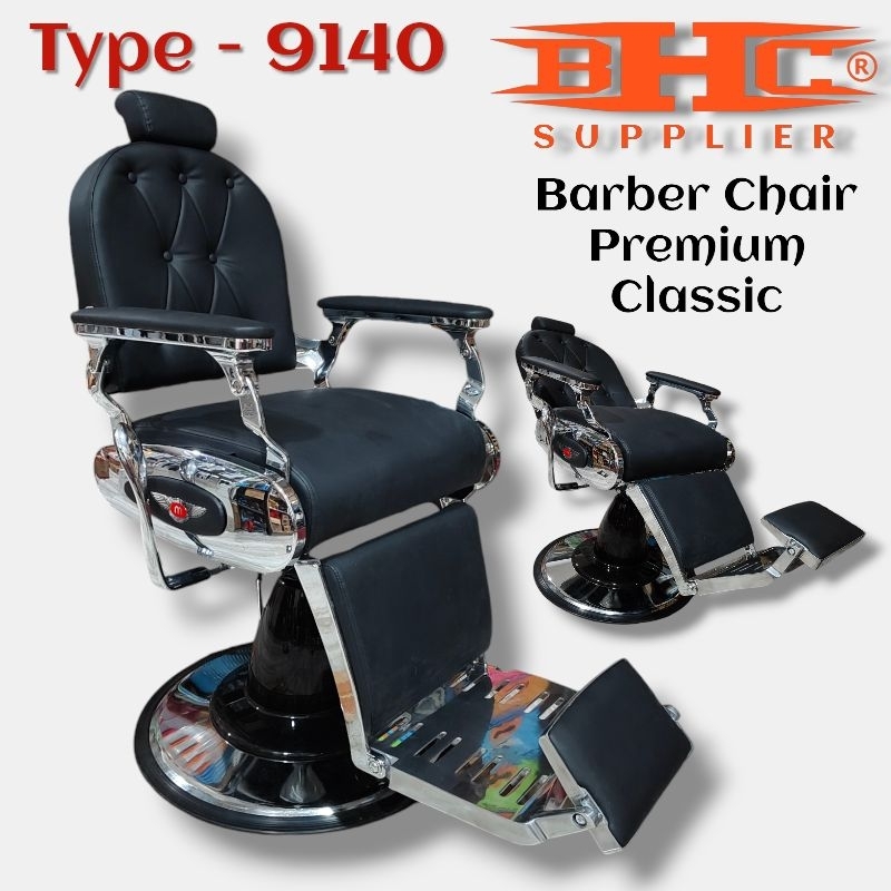 Kursi Barber Hidrolik Premium Classic Import 9140 Barber Chair Kursi Gunting Cukur Pangkas Rambut — foto 6