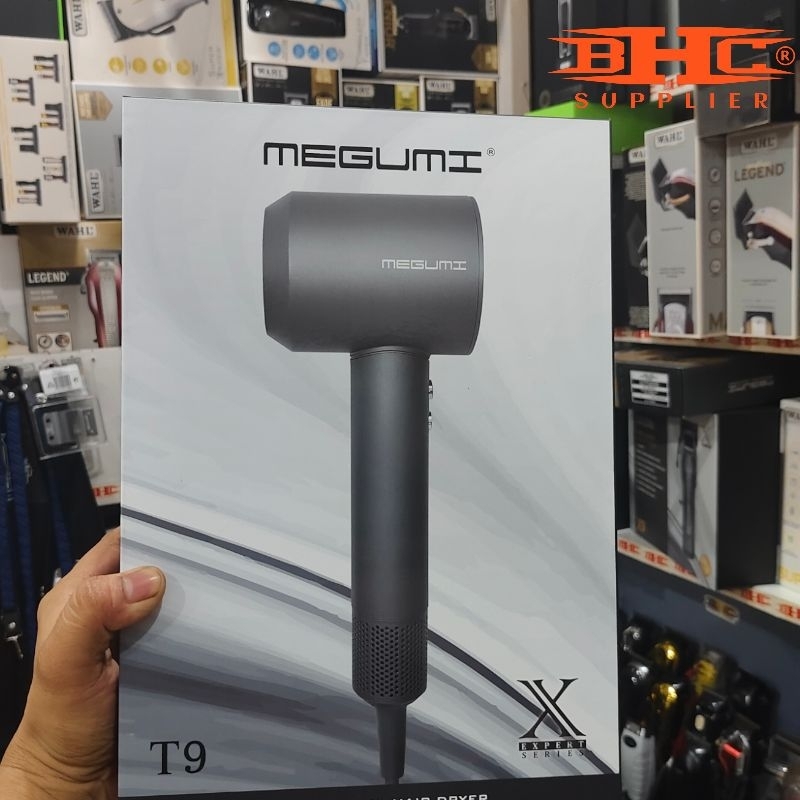 Megumi Hair Dryer T9 1400w Original Pengering Rambut Bergaransi Resmi — foto 4