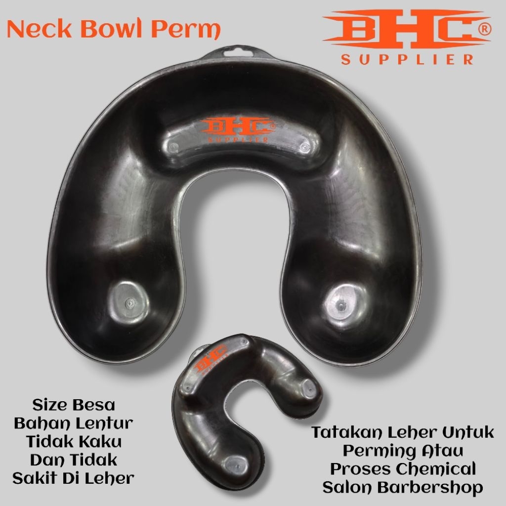 Neck Bowl Perm Tatakan Leher Untuk Perming Keriting Rambut Hair Color Smoting Proses Chemical Salon Barberahop Pangkas Rambut Dll — foto 2