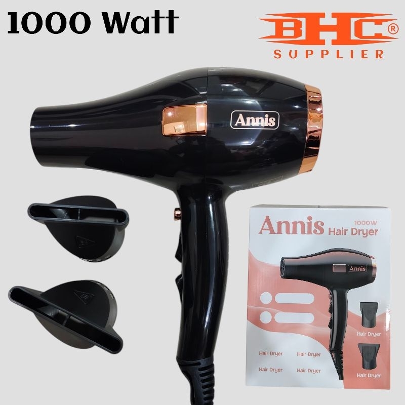 Hair Dryer Annis New Pro 1000w Original Pengering Rambut Hairdryer — foto 5