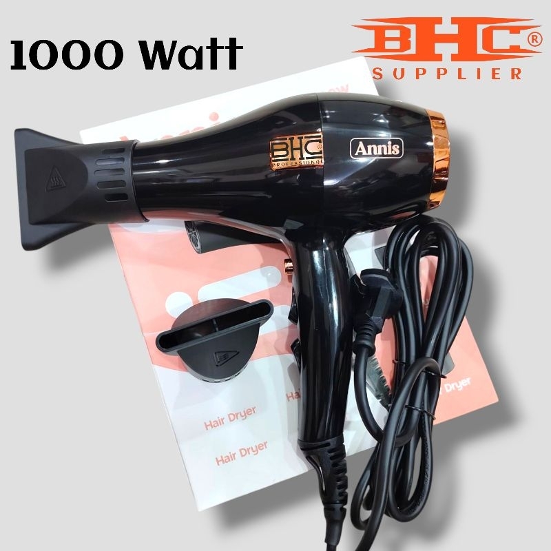 Hair Dryer Annis New Pro 1000w Original Pengering Rambut Hairdryer — foto 7
