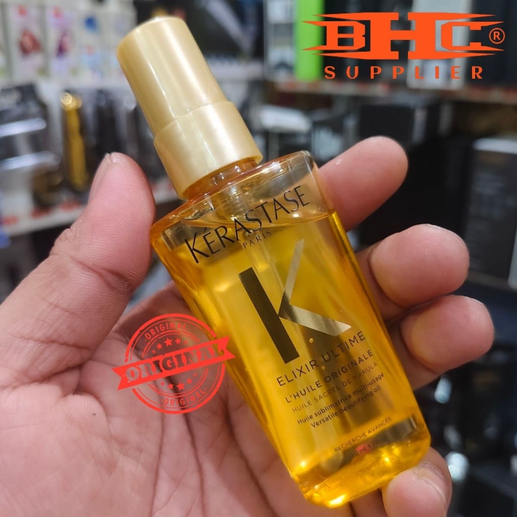 Kerastase Elixir Ultime 50ml Original Hair Care Serum Perawatan Rambut Hair Protech Original — foto 2