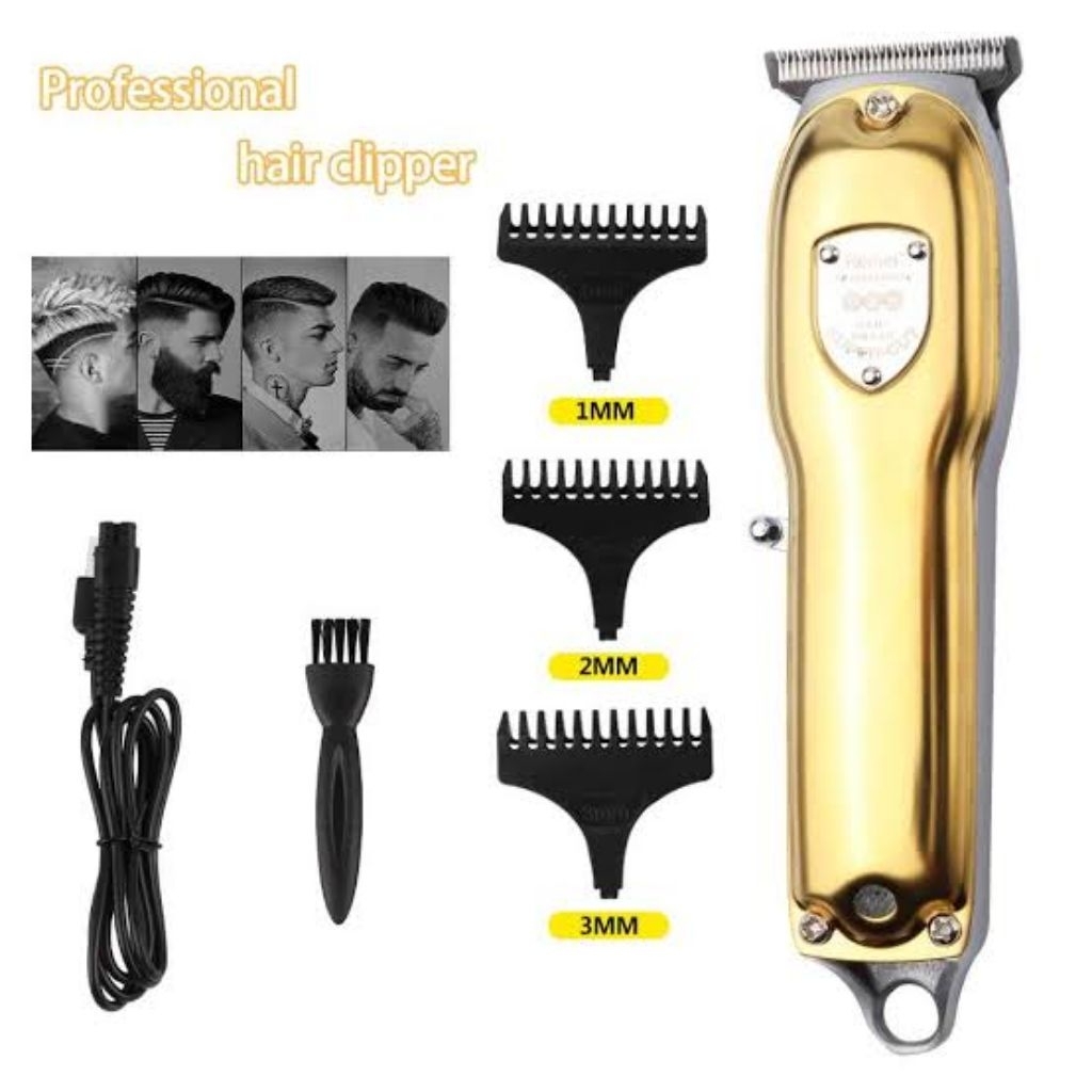 Kemei KM-056 Trimmer Cukur Rambut & Jenggot – Alat Cukur Elektrik Portable, Tajam & Hemat Listrik — foto 2