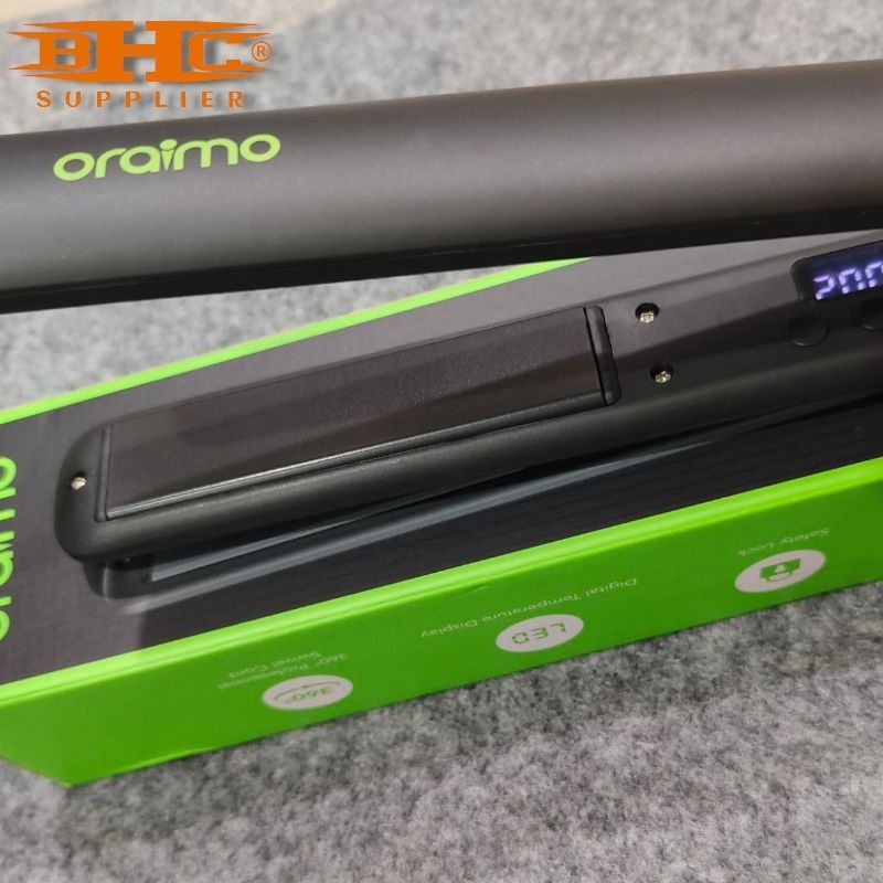 Oraimo Catokan Rambut OPC-HS2N Pelurus Rambut Original Pencatok Rambut Lurus Curly Straightener Sisir — foto 3