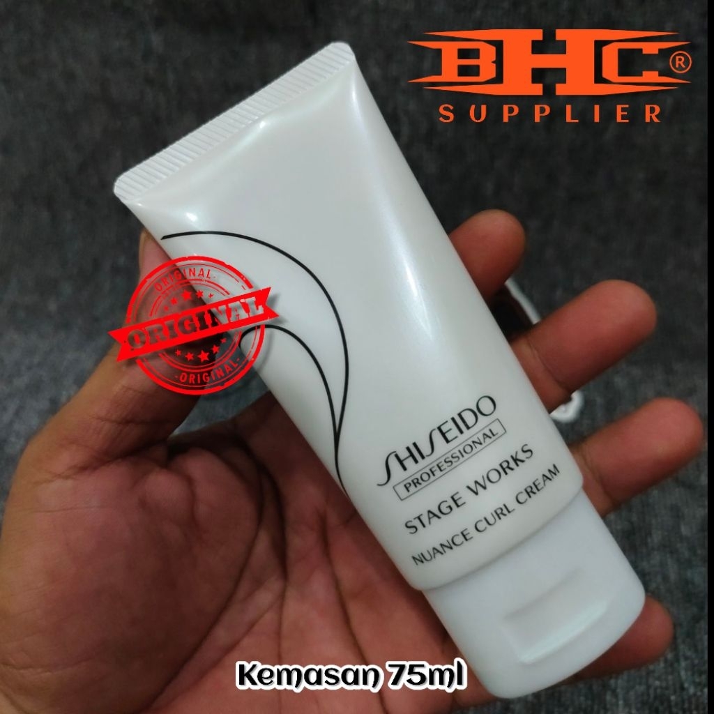 Shiseido Nuance Curl Cream 75gr Original Produk Styling Rambut Keriting Curly Perming
