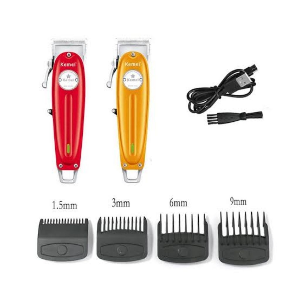 Kemei 1956 Clipper Mesin Cukur Rambut Metal Body Hair Clipper — foto 2