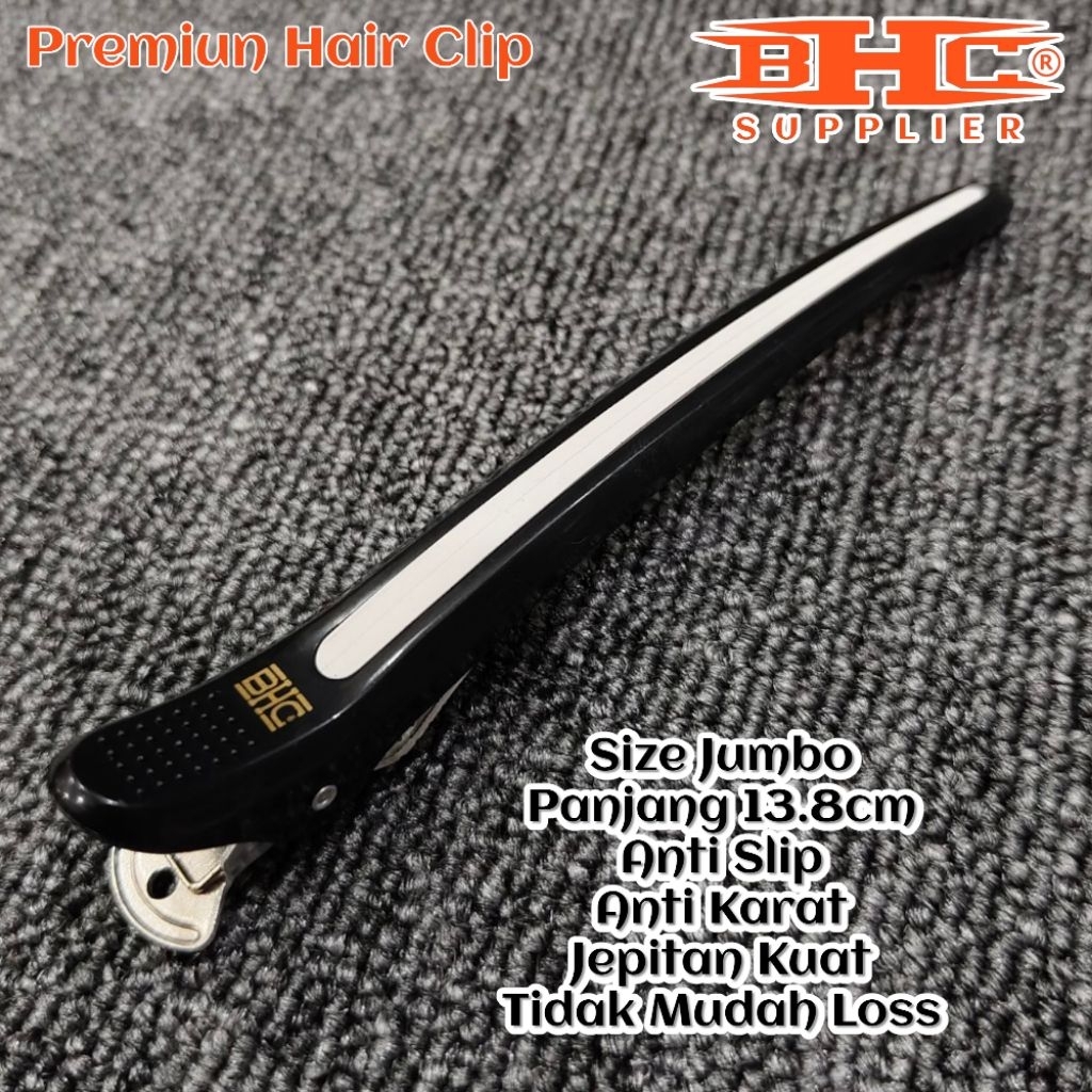 Hair Clip BHC Pro Premium Jumbo Size Jepitan Rambut Jepit Rambut Jepit Bebek Barbershop Salon Pangkas Cukur Rambut — foto 2
