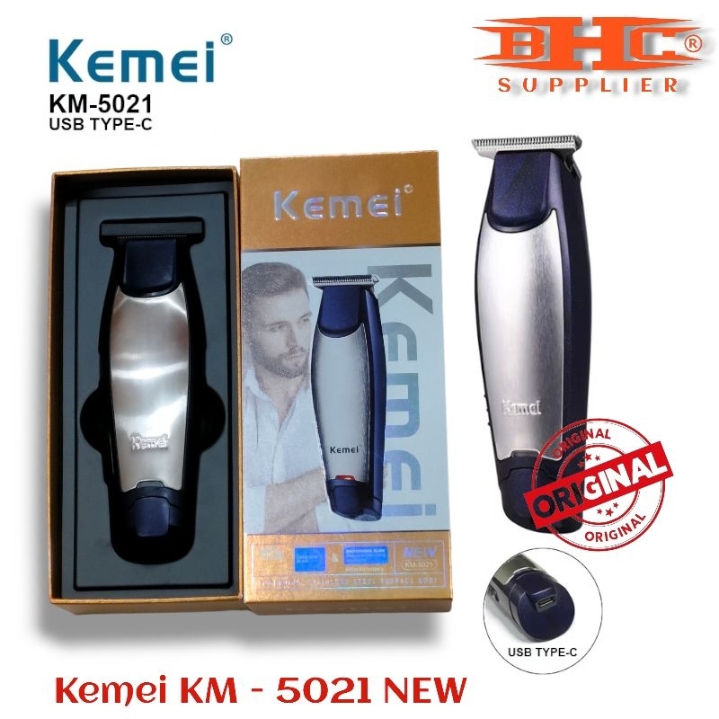 TRIMMER 5021 CORDLESS ORIGINAL MESIN CUKUR RAMBUT JENGGOT/KUMIS LINER BAYI BALITA DLL — foto 5