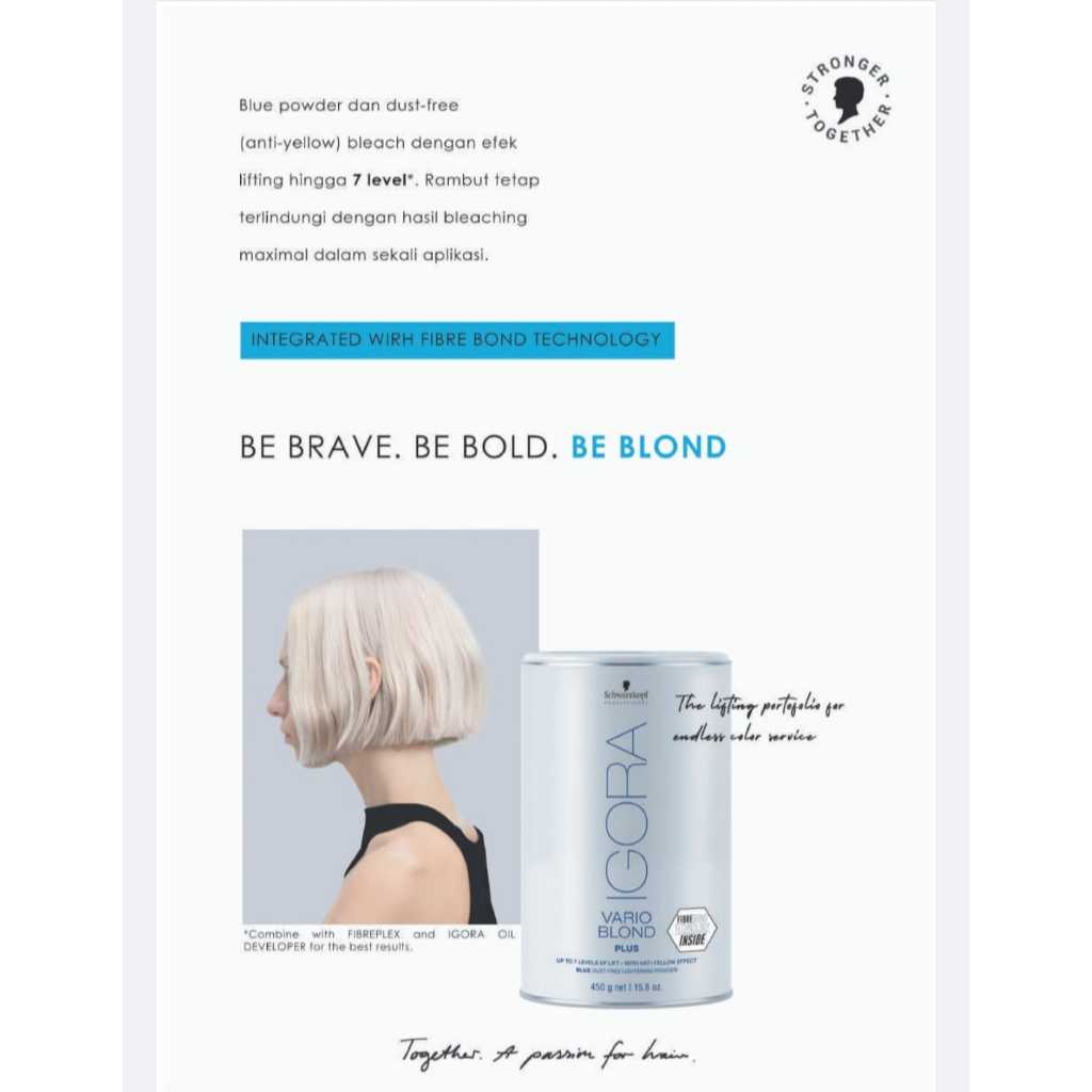 IGORA VARIO BLONDE plus SCHWARZKOPF 450gr bleach powder — foto 3