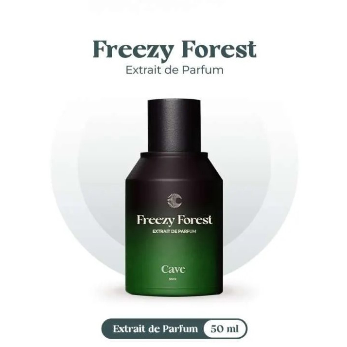 CAVE Extrait de Parfum Freezy Forest 50ml Aroma Fresh Tahan Lama Pria Greeny Musky — foto 2
