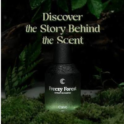 CAVE Extrait de Parfum Freezy Forest 50ml Aroma Fresh Tahan Lama Pria Greeny Musky — foto 3