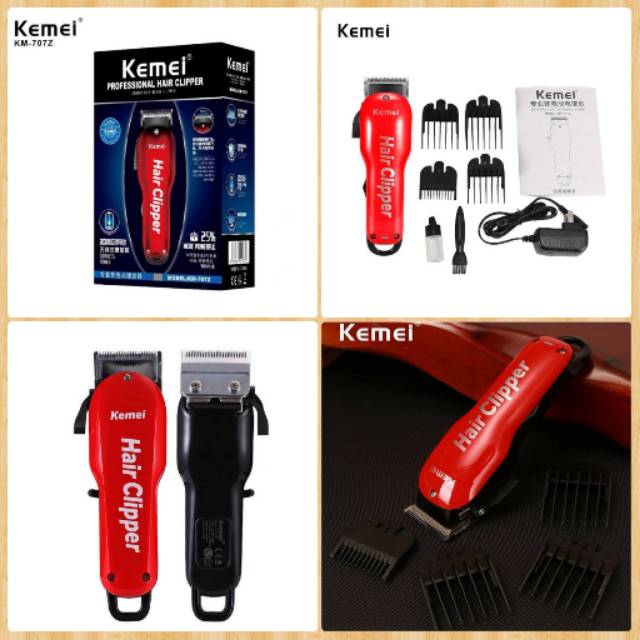 Mesin Cukur Rambut 707z HAIR CLIPPER ORIGINAL MESIN CUKUR RAMBUT PORTABLE WIRELESS TANPA KABEL