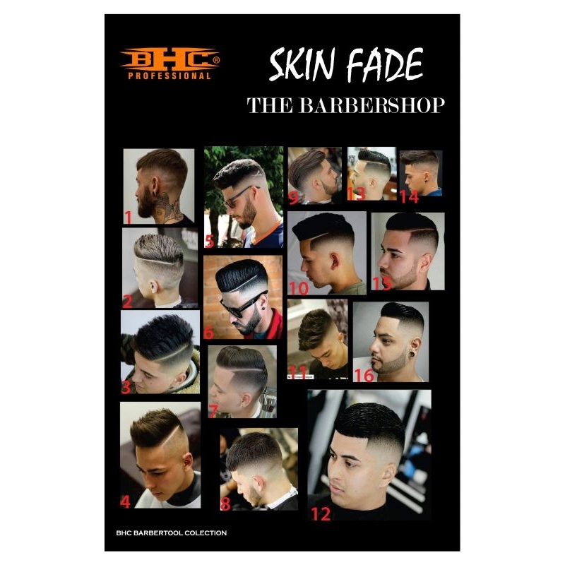 Untuk 6 lembar Poster model rambut poster pangkas rambut poster gaya rambut pria poster barbershop — foto 8
